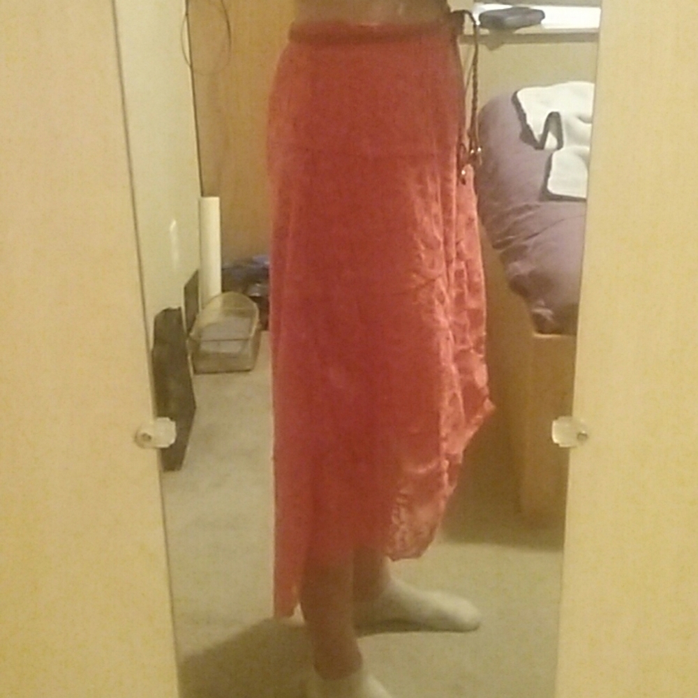 High low skirt